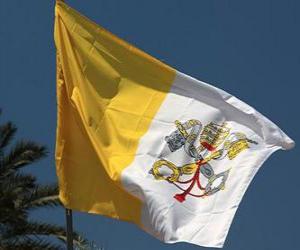 Układanka Flaga Watykanu