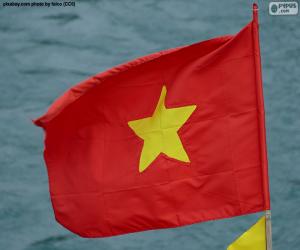 Układanka Flaga Wietnamu