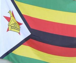 Układanka Flaga Zimbabwe
