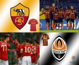 Układanka FLiga Mistrzów mecze ósmej 2010-11, AS Roma - Shakhtar Donetsk