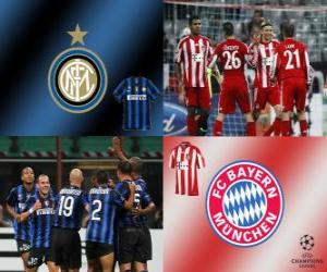 Układanka FLiga Mistrzów mecze ósmej 2010-11, FC Bayern Munchen - FC Internazionale Milano
