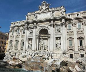 Układanka Fontanna di Trevi Rome