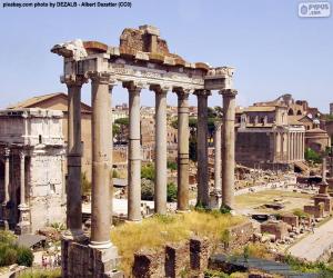 Układanka Forum Romanum, Rome