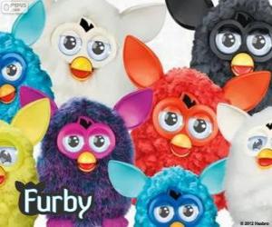 Układanka Furbys kilka