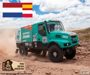 Układanka Gerard de Rooy, Dakar 2016