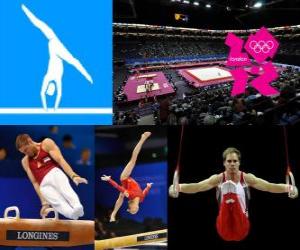Układanka Gimnastyka artystyczna - 2012, Londyn -