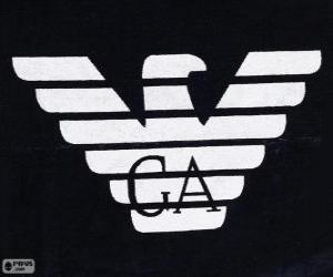 Układanka Giorgio Armani logo