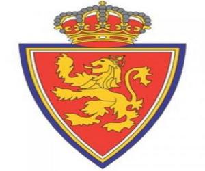 Układanka Godło Real Zaragoza.