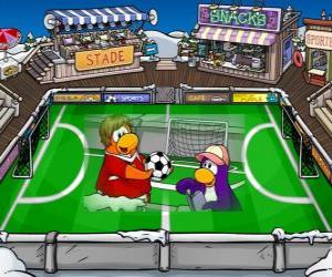 Układanka Gra Football Club Penguin