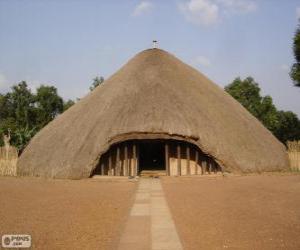 Układanka Grobowce Kasubi, Kampala, Uganda