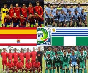 Układanka Grupa B, Puchar Konfederacji w piłce nożnej 2013