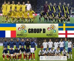 Układanka Grupa D - Euro 2012-