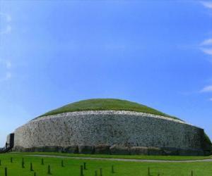 Układanka grób megalitycznych Newgrange, Irlandia