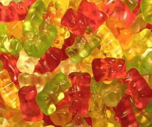 Układanka Gummy bears