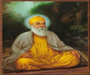 Układanka Guru Nanak Czand, założyciel Sikhizm