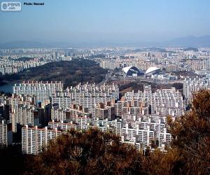 Układanka Gwangju, Korea Południowa