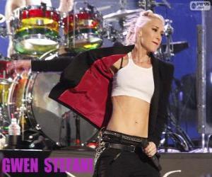 Układanka Gwen Stefani, amerykańska piosenkarka