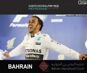 Układanka Hamilton GP Bahrajnu 2015