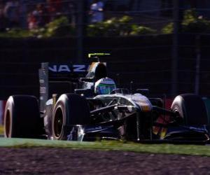 Układanka Heikki Kovalainen - Lotus - Suzuka 2010