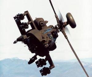 Układanka Helikopter walka, śmigłowiec bojowy