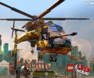 Układanka Helikopter z filmu Lego