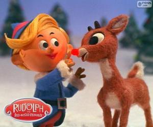 Układanka Hermey i Rudolf