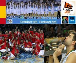 Układanka Hiszpania mistrzem EuroBasket 2011