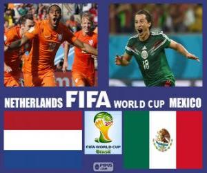 Układanka Holandia - Meksyk, mecze ósmej, Brazylia 2014