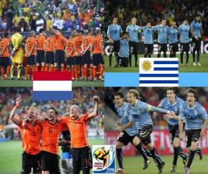 Układanka Holandia - Urugwaj, półfinały, RPA 2010