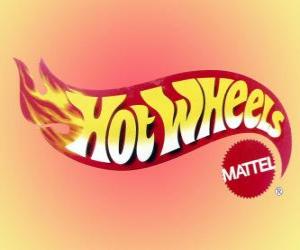 Układanka Hot Wheels logo ze Mattel