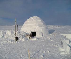 Układanka Igloo w kształcie kopuły snowhouse