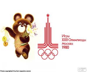 Układanka Igrzysk Olimpijskich w Moskwie 1980