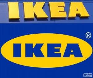 Układanka Ikea logo