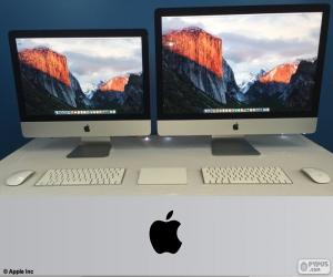Układanka iMac 5 K (2014) i 4 K (2015)