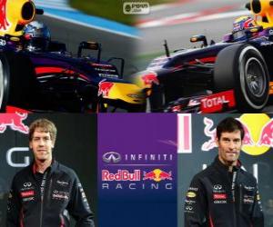 Układanka Infiniti Red Bull Racing 2013