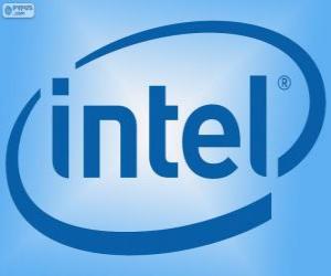 Układanka Intel logo