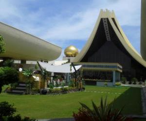 Układanka Istana Nurul Iman, Brunei