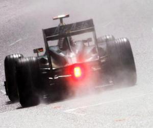 Układanka Jarno Trulli - Lotus - Spa-Francorchamps 2010