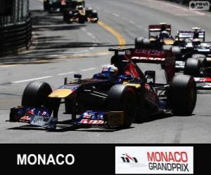 Układanka Jean-Eric Vergne - Toro Rosso - Monte-Carlo 2013