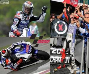 Układanka Jorge Lorenzo, mistrz świata 2012 MotoGP
