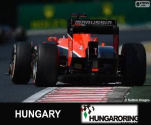 Układanka Jules Bianchi - Marussia - Hungaroring, 2013