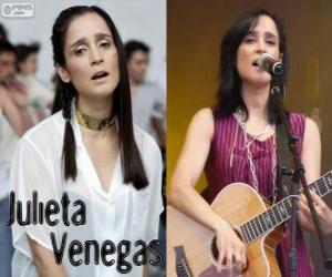 Układanka Julieta Venegas, jest meksykańska piosenkarka