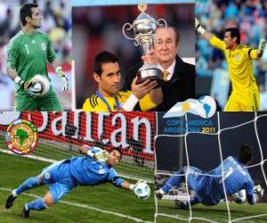 Układanka Justo Villar najlepszym bramkarzem Copa America 2011