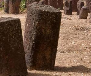 Układanka Kamienne kręgi Senegambii, Senegalu i Gambii