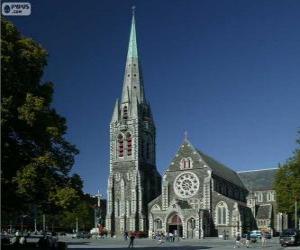 Układanka Katedra ChristChurch, Nowa Zelandia