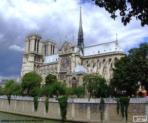 Układanka Katedra Notre-Dame, Paryż, Francja