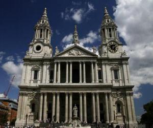 Układanka Katedra Świętego Pawła w Londynie, w Wielkiej Brytanii