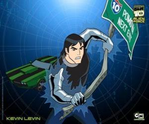 Układanka Kevin Levin, jeden z bohaterów Ben 10 Alien Force