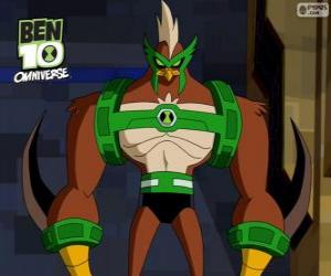 Układanka Kickin Hawk, Ben 10 Omniverse