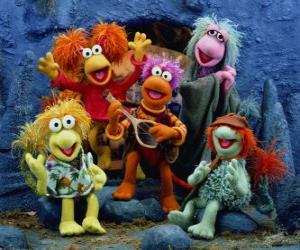 Układanka Kilka Muppets śpiewu